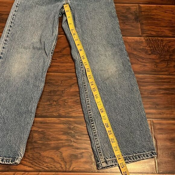 Vintage Levi’s Boys’ 550 Distressed Blue Denim Jeans - Picture 4 of 12